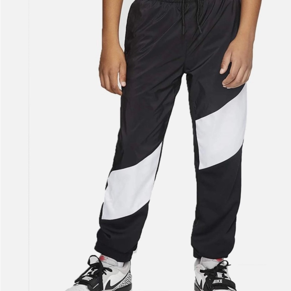 Jordan Black and White Joggers